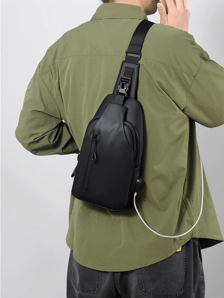 🎒 50% DE RÉDUCTION ! 🛡️ Sac de Poitrine en Oxford – Léger, Multi-poches & Pour Randonnée & Voyage ✨