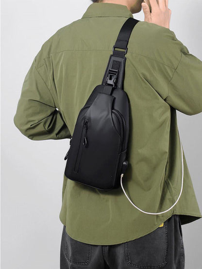 🎒 50% DE RÉDUCTION ! 🛡️ Sac de Poitrine en Oxford – Léger, Multi-poches & Pour Randonnée & Voyage ✨