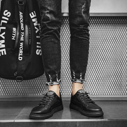 🔥2024 Chaussures décontractées polyvalentes en cuir véritable pour hommes