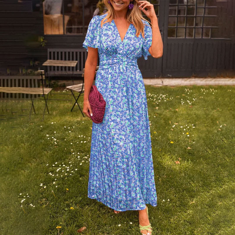 💐 50% de réduction 🌸 Robe florale vintage pour femmes