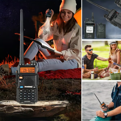 📢📢50% de réduction !!!🔥Radio amateur UV-5R longue portée UV5R Radio bidirectionnelle double bande Walkie