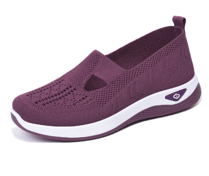 💎 -50% SUR LES BASKETS LÉGÈRES FEMME ! 💎 Semelle Antidérapante, Tricot Respirant & Confort Orthopédique pour la Marche ✨