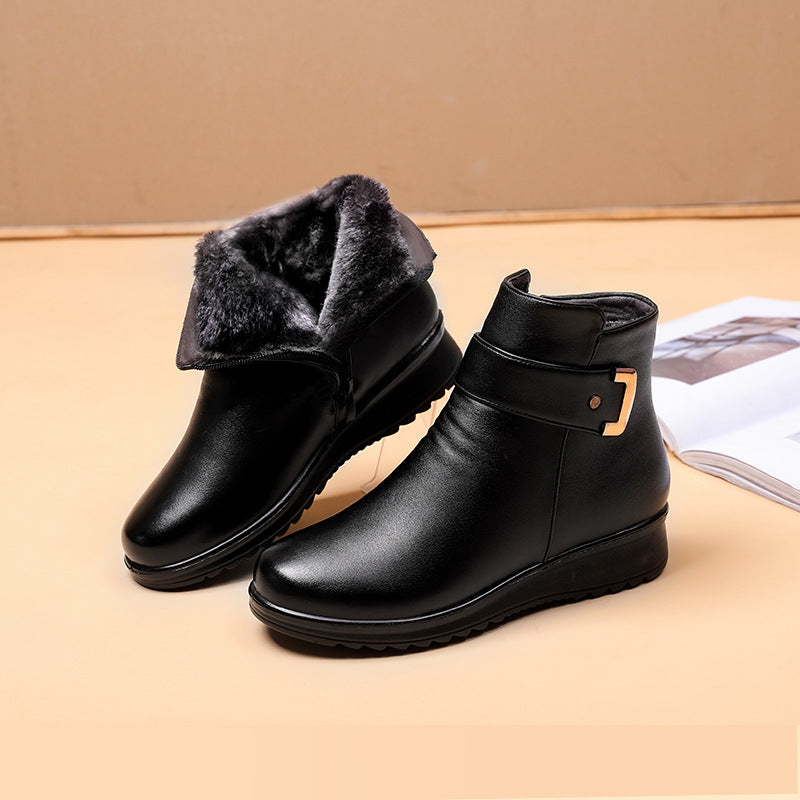 💖Bottes courtes orthopédiques antidérapantes confortables d'hiver pour femmes💖Livraison gratuite