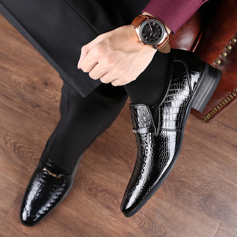 👞 62% DE RÉDUCTION ! ✨ Chaussures Homme en Cuir Luxueuses - Confort Exceptionnel pour Bureau ou Événements, Semelle Souple et Design Élégant 🎩🔥