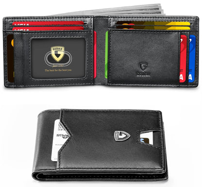 💳🛡️ Portefeuille RFID ultra-mince en microfibre de qualité supérieure – sécurisé, élégant et durable.