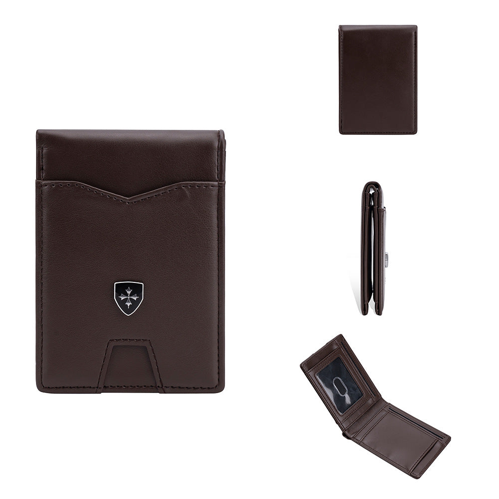 💳🛡️ Portefeuille RFID ultra-mince en microfibre de qualité supérieure – sécurisé, élégant et durable.