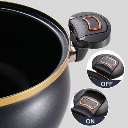 🍲 50% DE RÉDUCTION! 🥘 Mini Casserole en Émail Antiadhésif – Revêtement Antiadhésif, Chauffage Uniforme & Parfaite Pour Les Petites Cuisines 🏠