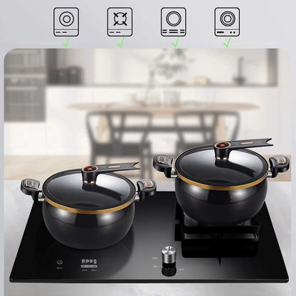 🍲 50% DE RÉDUCTION! 🥘 Mini Casserole en Émail Antiadhésif – Revêtement Antiadhésif, Chauffage Uniforme & Parfaite Pour Les Petites Cuisines 🏠