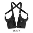 🎒🔥🛡️ PROMO -50% ! Sac Tactique Antivol Homme – Double Bandoulière, Cuir PU Imperméable & Poches Multiples (Noir/Marron Foncé)