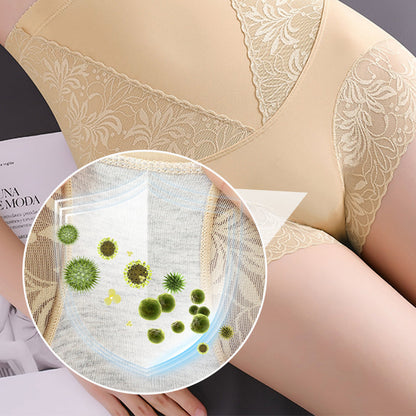 😘Achetez-en 2 et obtenez-en 1 gratuitement💕Culotte Taille Haute pour Femmes avec Contrôle du Ventre et Effet de Rehaussement des Fesses