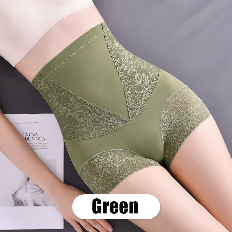 😘Achetez-en 2 et obtenez-en 1 gratuitement💕Culotte Taille Haute pour Femmes avec Contrôle du Ventre et Effet de Rehaussement des Fesses