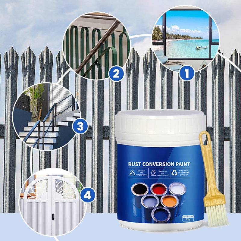 🔥🔥Peinture industrielle multicolore antirouille pour métal à base d'eau