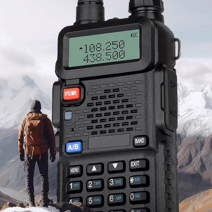 📢📢50% de réduction !!!🔥Radio amateur UV-5R longue portée UV5R Radio bidirectionnelle double bande Walkie