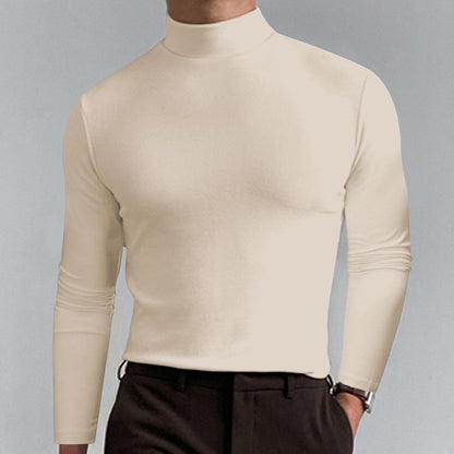 👕 60% de réduction! 🏃‍♂️ T-shirt Homme à Col Montant – Coupe Adjustable, Tissu Respirant & Polyvalent Sport/Quotidien ✨