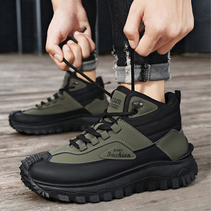 Bottes de randonnée rétro - Imperméables et adaptées à l'extérieur