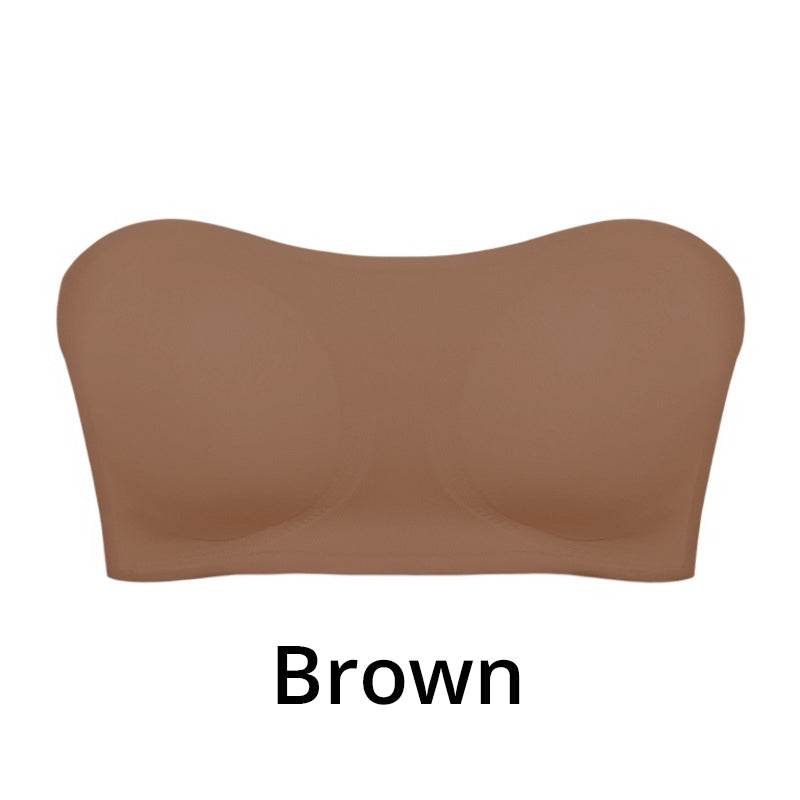 🎁 Offre exclusive : achète 1, remporte 2 ! 21,99 € pour 2 articles👙🩷 Soutien-gorge sans bretelles antidérapant – Fermeture latérale croisée pour un maintien parfait
