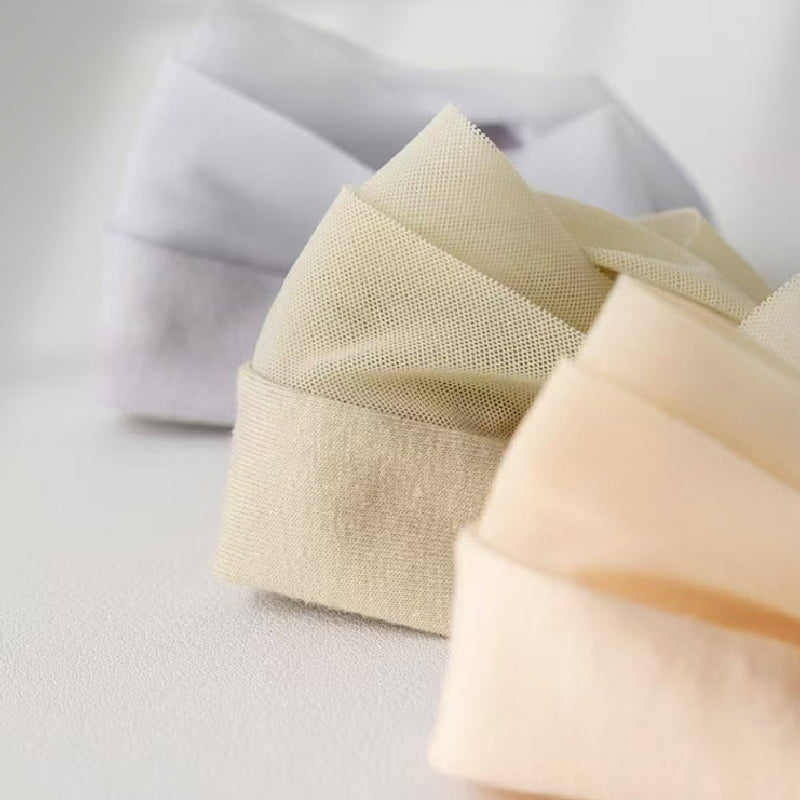 🌴Offres spéciales été🌴Chaussettes bateau basses ultra-invisibles en maille transparente pour femmes