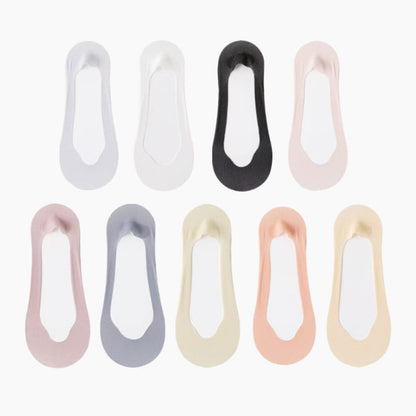 🌴Offres spéciales été🌴Chaussettes bateau basses ultra-invisibles en maille transparente pour femmes