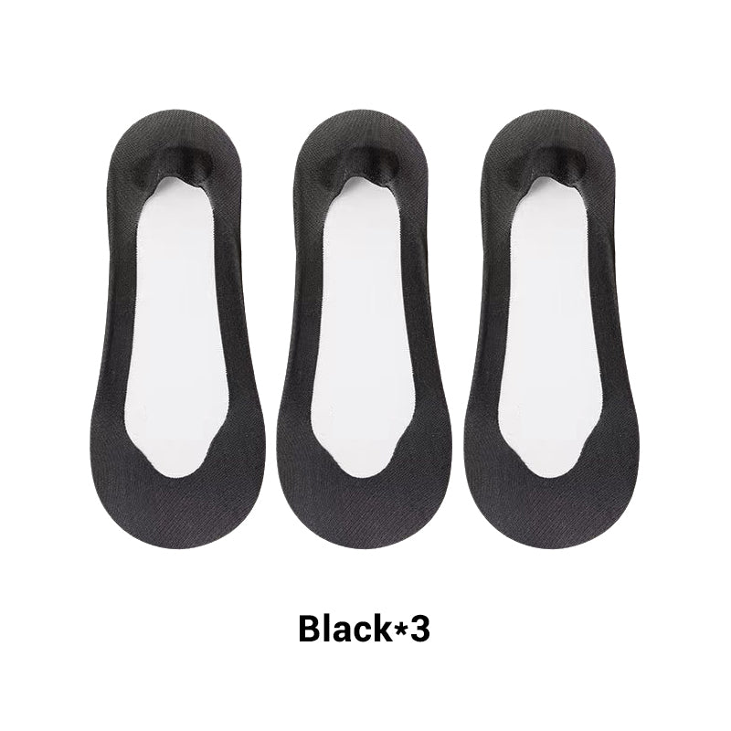 🌴Offres spéciales été🌴Chaussettes bateau basses ultra-invisibles en maille transparente pour femmes