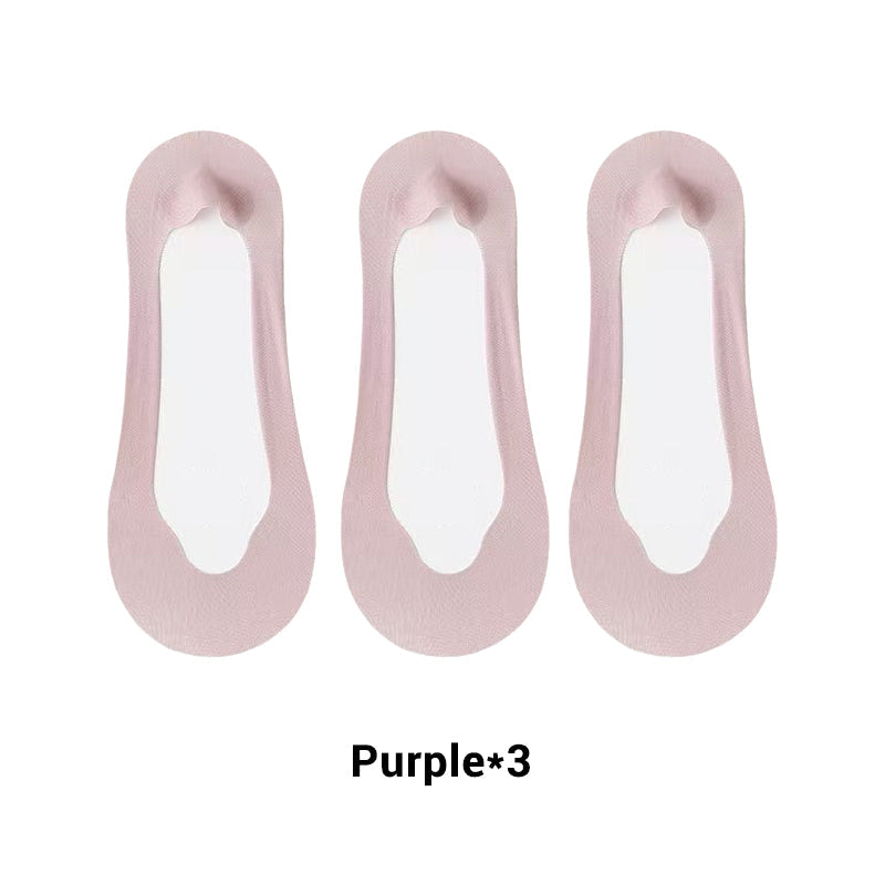 🌴Offres spéciales été🌴Chaussettes bateau basses ultra-invisibles en maille transparente pour femmes