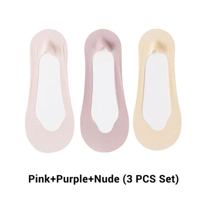 🌴Offres spéciales été🌴Chaussettes bateau basses ultra-invisibles en maille transparente pour femmes