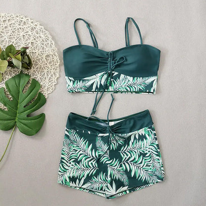 👙 50% DE RÉDUCTION 🏖️ Ensemble maillot de bain deux pièces imprimé – Nouveau design 2026 – Tissu extensible, séchage rapide – parfait pour la plage ou la piscine – look tendance et confortable ☀️🌊