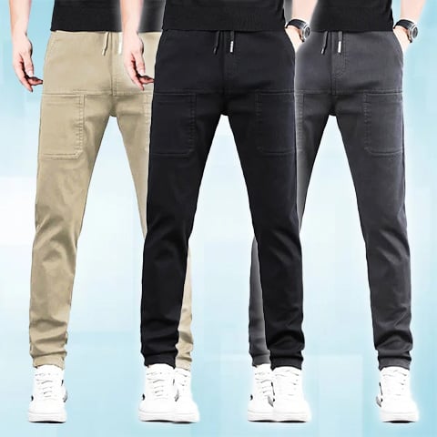 ⭐ Offre à durée limitée : 70 % de réduction 🏆 Best-seller 🥰 MultiPants – Pantalon cargo ultra-extensible, résistant et doté de nombreuses poches