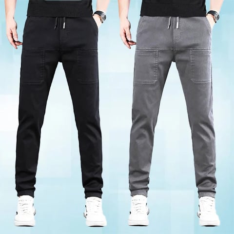 ⭐ Offre à durée limitée : 70 % de réduction 🏆 Best-seller 🥰 MultiPants – Pantalon cargo ultra-extensible, résistant et doté de nombreuses poches