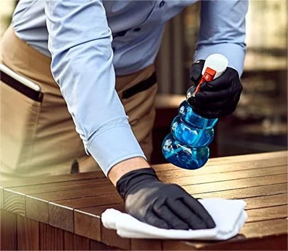 🧤🔥 Gants jetables en nitrile   antidérapants et anti-rayures – Protection solide et fiable 💪✨