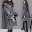(💗Offre spéciale - 40% de réduction) Manteau à col en fourrure premium pour femmes, automne et hiver🔥Chaleureux et élégant