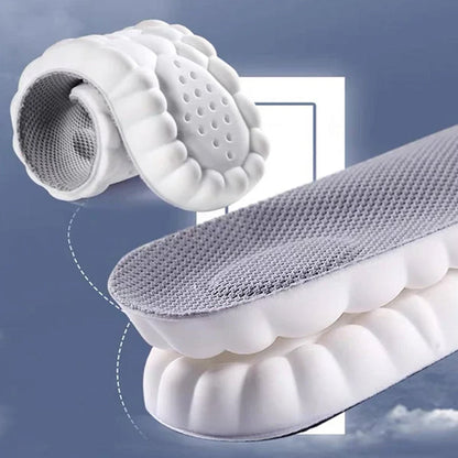 👟 Semelle Intérieure 4D Cloud – Confort Quotidien et Amorti Doux ☁️