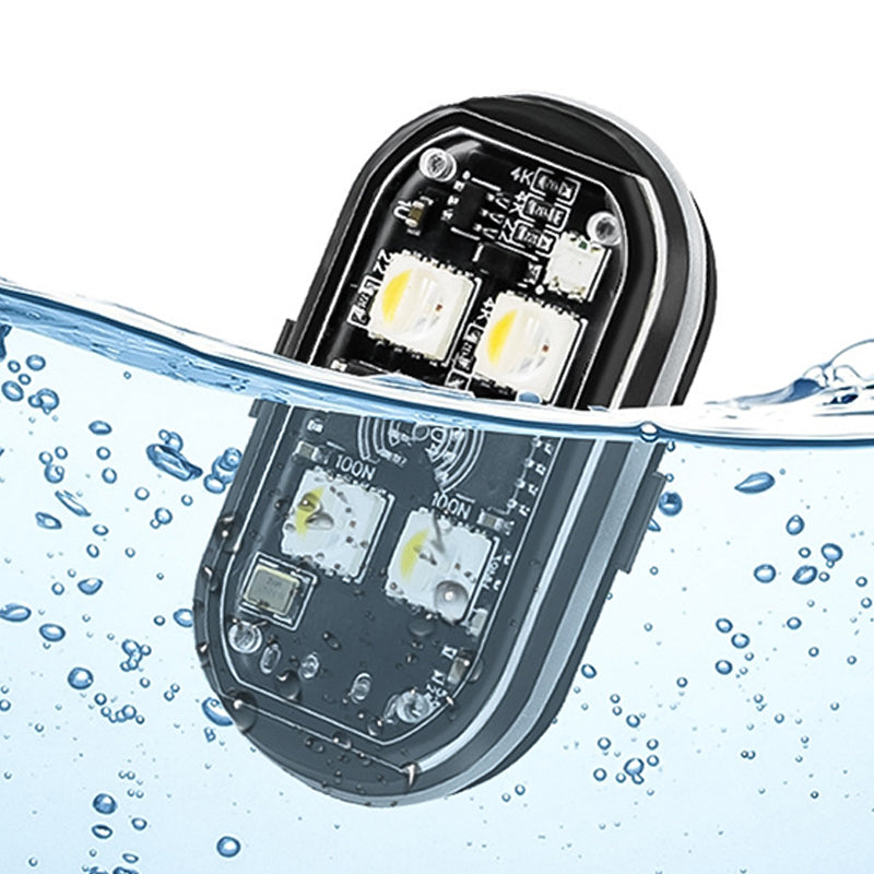 📢📢 Feu d'avertissement LED pour voiture ⏰⏰ avec télécommande, modèle portable