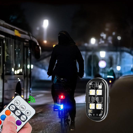 📢📢 Feu d'avertissement LED pour voiture ⏰⏰ avec télécommande, modèle portable