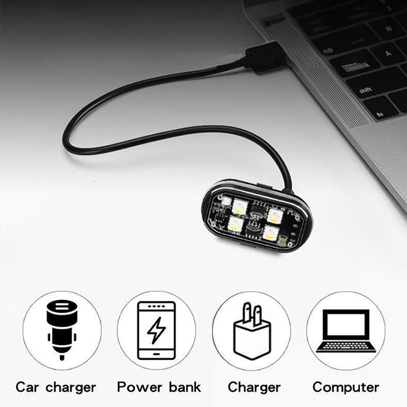 📢📢 Feu d'avertissement LED pour voiture ⏰⏰ avec télécommande, modèle portable