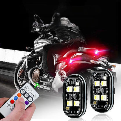 📢📢 Feu d'avertissement LED pour voiture ⏰⏰ avec télécommande, modèle portable
