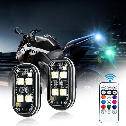 📢📢 Feu d'avertissement LED pour voiture ⏰⏰ avec télécommande, modèle portable