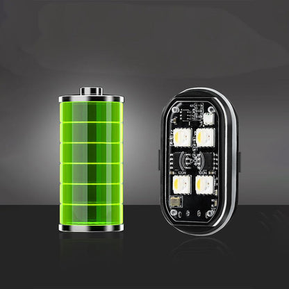 📢📢 Feu d'avertissement LED pour voiture ⏰⏰ avec télécommande, modèle portable