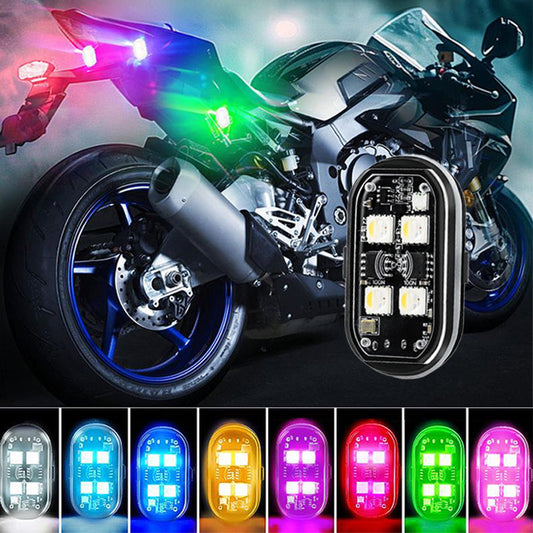 📢📢50 % DE RÉDUCTION !!⏰⏰Feu d'avertissement LED portable pour voiture avec télécommande