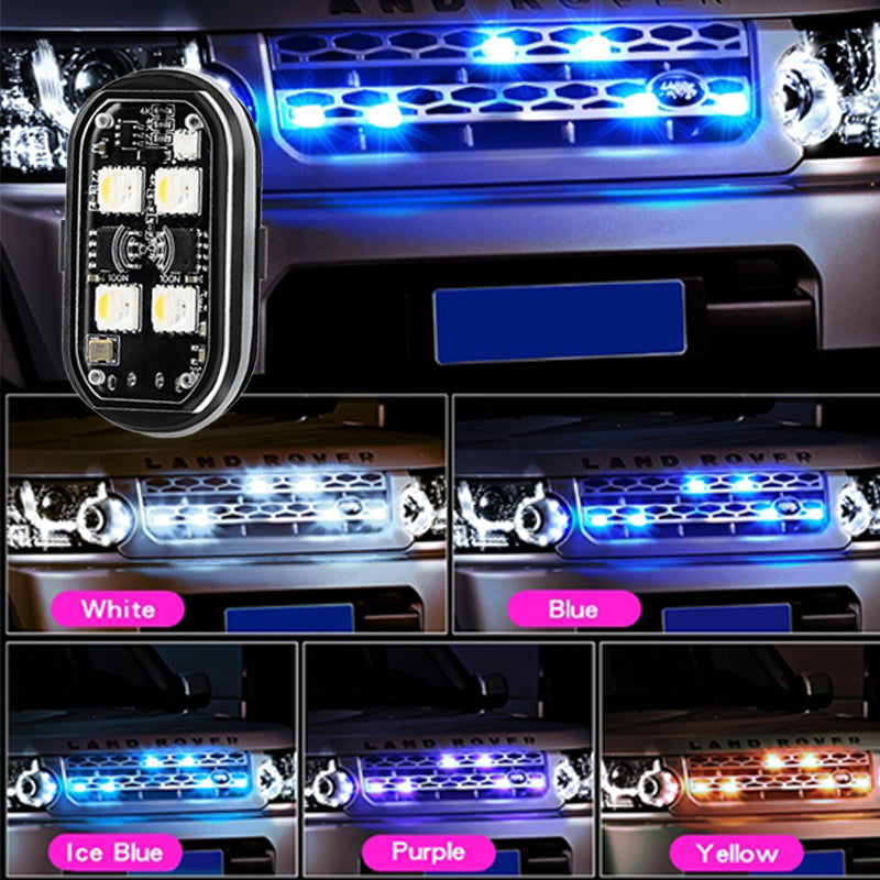 📢📢 Feu d'avertissement LED pour voiture ⏰⏰ avec télécommande, modèle portable