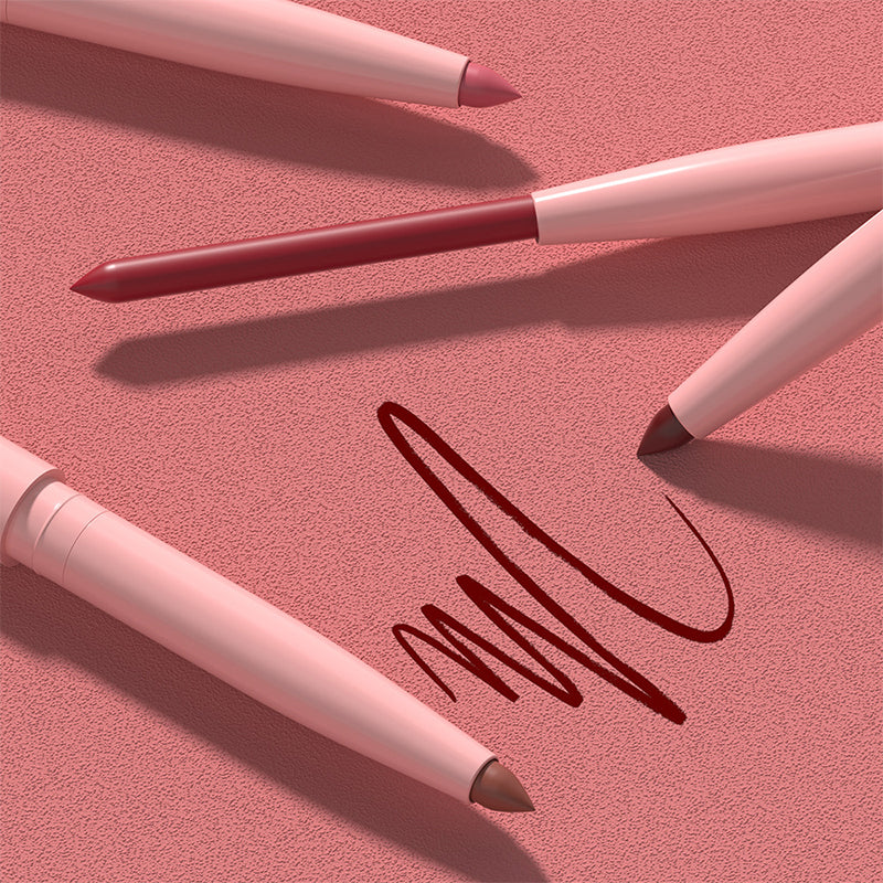 🔥Hot Sale Deals- 12-Color Matte Lipstick & Lip Liner Set (Wood-Cased)