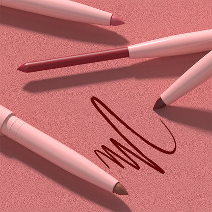 🔥Hot Sale Deals- 12-Color Matte Lipstick & Lip Liner Set (Wood-Cased)