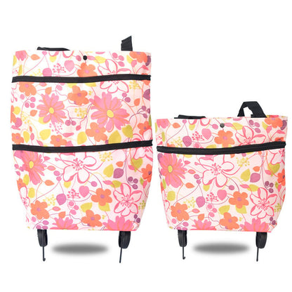 🛍️ 50% DE RÉDUCTION + 2 ACHETÉS = LIVRAISON GRATUITE ! 🌿 Sac à Provisions Environnemental Pliable – Léger, Réutilisable & Compact pour Courses Quotidiennes ♻️📦