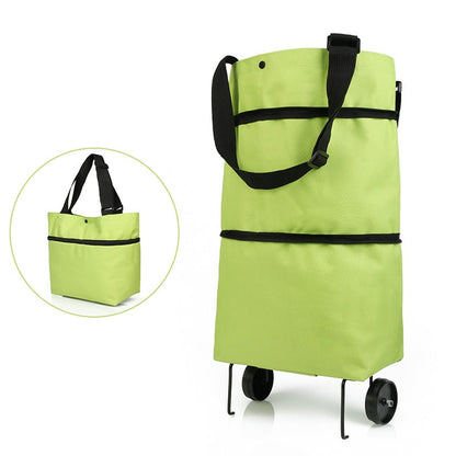🛍️ 50% DE RÉDUCTION + 2 ACHETÉS = LIVRAISON GRATUITE ! 🌿 Sac à Provisions Environnemental Pliable – Léger, Réutilisable & Compact pour Courses Quotidiennes ♻️📦
