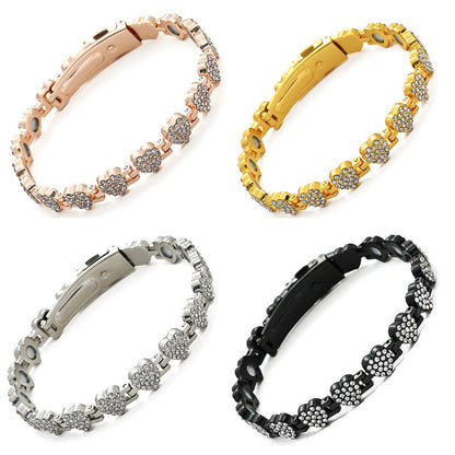 ✨ 60% de réduction !  💎 Bracelets en cuivre magnétiques en forme de cœur éblouissants pour femmes