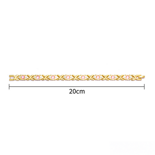 📢📢50 % DE RÉDUCTION !!! 📿💎 Bracelet Femme à Cristaux – Ajustable & Élégant pour Toutes les Occasions