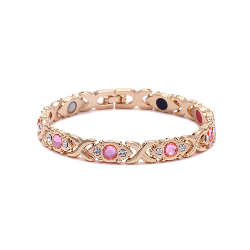 📢📢50 % DE RÉDUCTION !!! 📿💎 Bracelet Femme à Cristaux – Ajustable & Élégant pour Toutes les Occasions