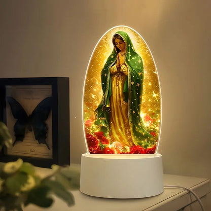 ✝️Lampe de prière vierge