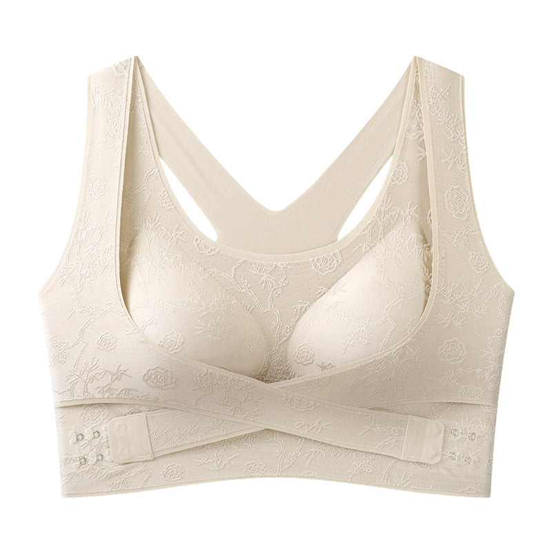 📢📢50% de réduction ! Soutien-gorge Gainant à Brides Croisées – Silhouette Sculptée & Confort Tout au Long de la Journée 💖✨