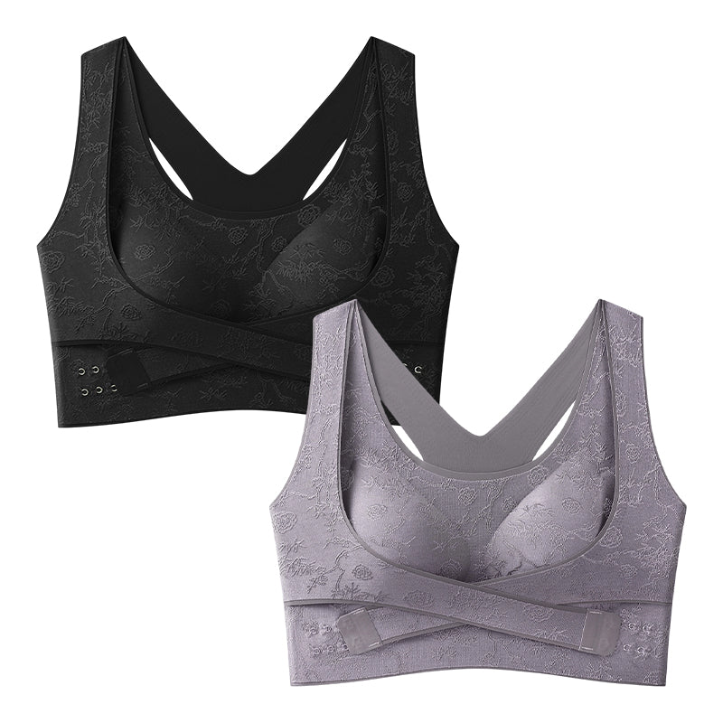 📢📢50% de réduction ! Soutien-gorge Gainant à Brides Croisées – Silhouette Sculptée & Confort Tout au Long de la Journée 💖✨