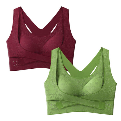📢📢50% de réduction ! Soutien-gorge Gainant à Brides Croisées – Silhouette Sculptée & Confort Tout au Long de la Journée 💖✨